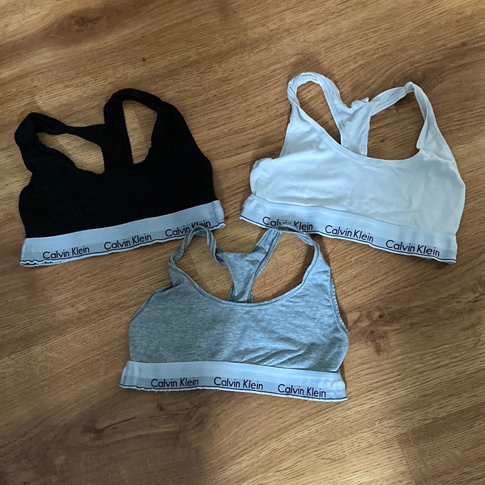 Set of 3 Calvin Klein Bralettes
